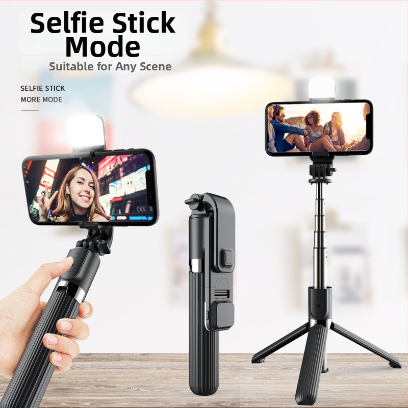 L03 Bluetooth Selfie Tyč pre GoPro, Univerzálny Stojan z Hliníkovej Zliatiny, Diaľkové Ovládanie, Proti Otrasom