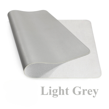 Dvojstranná PU kožená podložka pod myš, protišmyčná, Cortex materiál, Model 01, stolná podložka