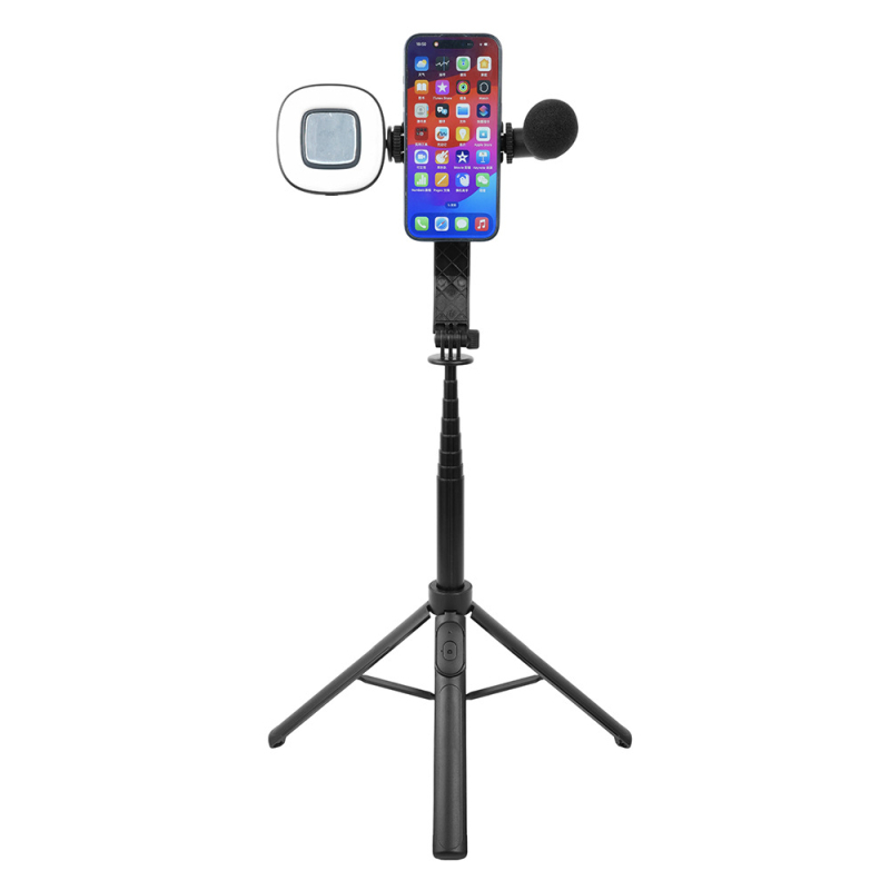 Dijie 2-σε-1 Selfie stick και τρίποδο για κινητά, φορητό, υλικό: νάιλον + κράμα αλουμινίου/ ανοξείδωτος χάλυβας, καθολική συμβατότητα