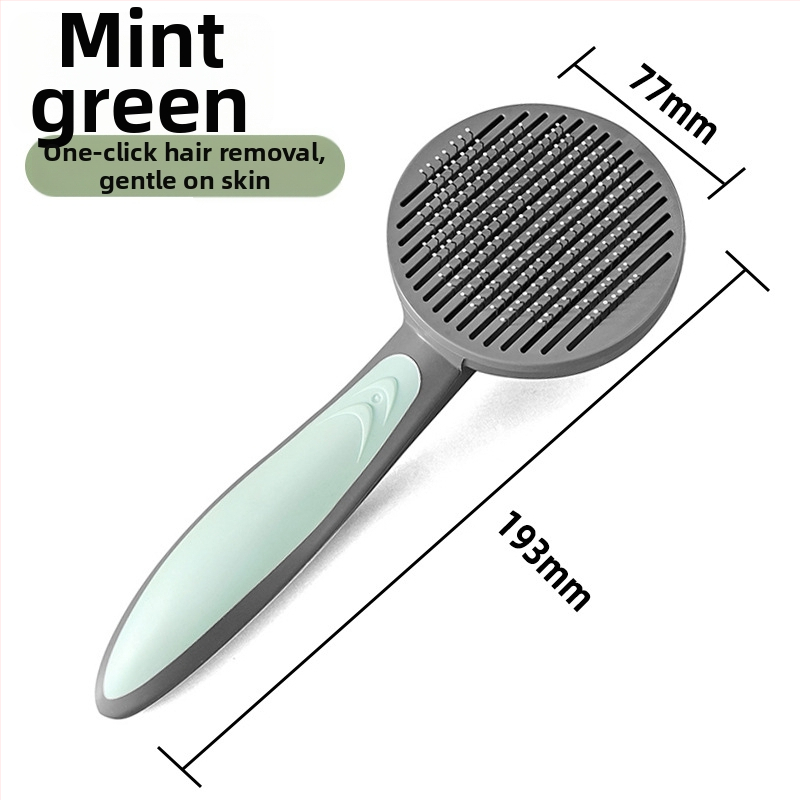 Bei Le plastový samočistiaci hrebeň na odstraňovanie chlpov pre mačky a psy