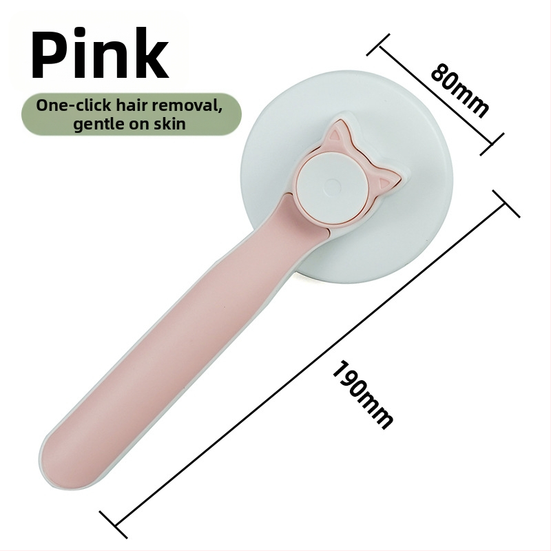 Bei Le plastový samočistiaci hrebeň na odstraňovanie chlpov pre mačky a psy