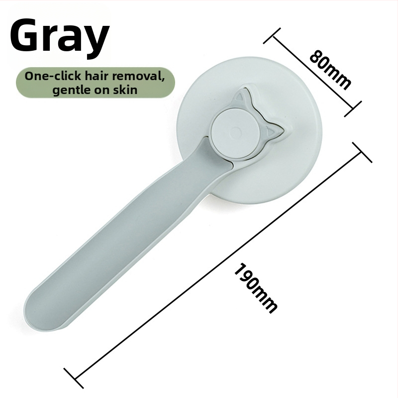 Bei Le plastový samočistiaci hrebeň na odstraňovanie chlpov pre mačky a psy