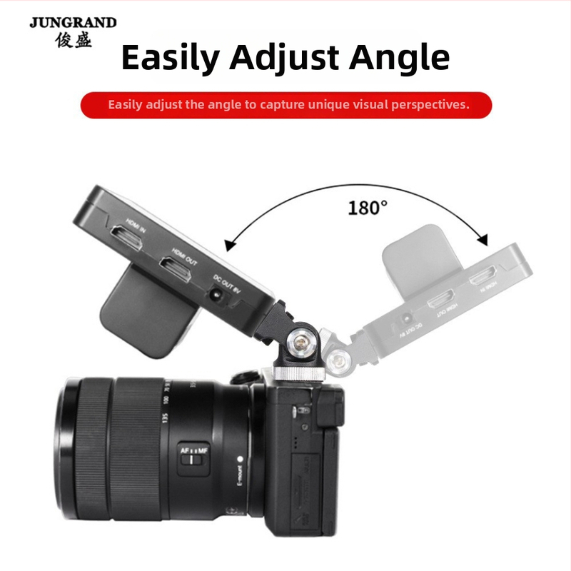 Kompaktais kameras gimbals – galda stabilizators, alumīnija sakausējums, horizontāli 360°, vertikāli 90°, PTZ uz galda