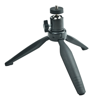 Επιτραπέζιο μίνι τρίποδο, καθολικού μοντέλου; σταθεροποιητής παν-κλίσης για GoPro και κινητό τηλέφωνο; υλικό ABS
