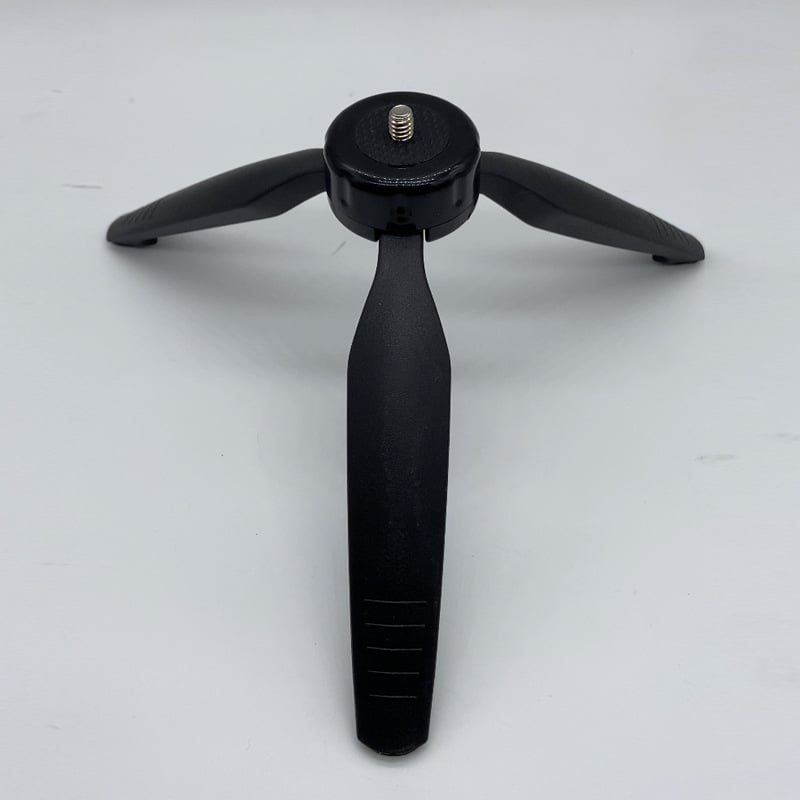 Επιτραπέζιο μίνι τρίποδο, καθολικού μοντέλου; σταθεροποιητής παν-κλίσης για GoPro και κινητό τηλέφωνο; υλικό ABS