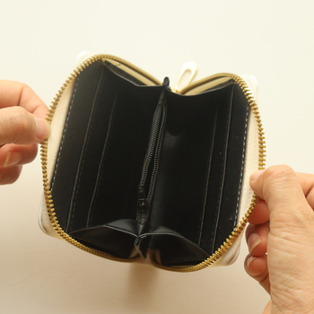 Portofel cu fermoar din PU, model anime, căptușeală din piele sintetică, stil street fashion, lansare primăvară 2025, pentru elevi