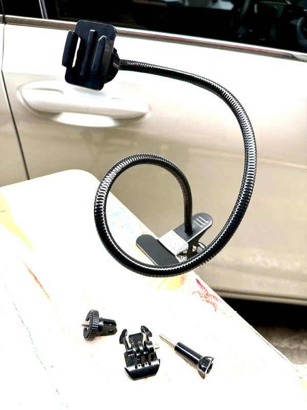 GoPro спортна камера метална монтажна скоба, стандартен размер, съвместима с GoPro, Xiaomi и Xiaoyi