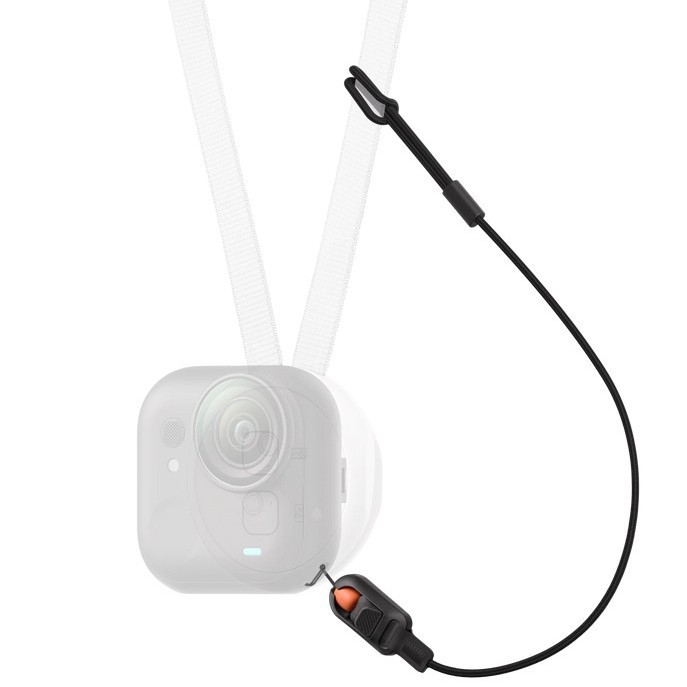 Shadowstone 360 Ланярд за Insta360 Go Ultra с бързо освобождаване и антизагубна функция; съвместим GO Ultra; материал: плат и пластмаса