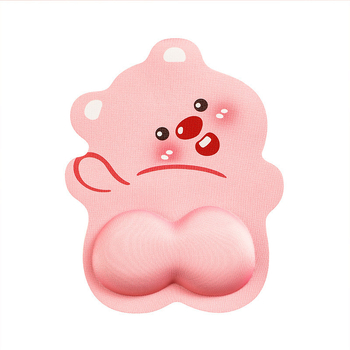 Podložka pod myš s oporou zápästia, guma, termotransfer, dizajn kreslený