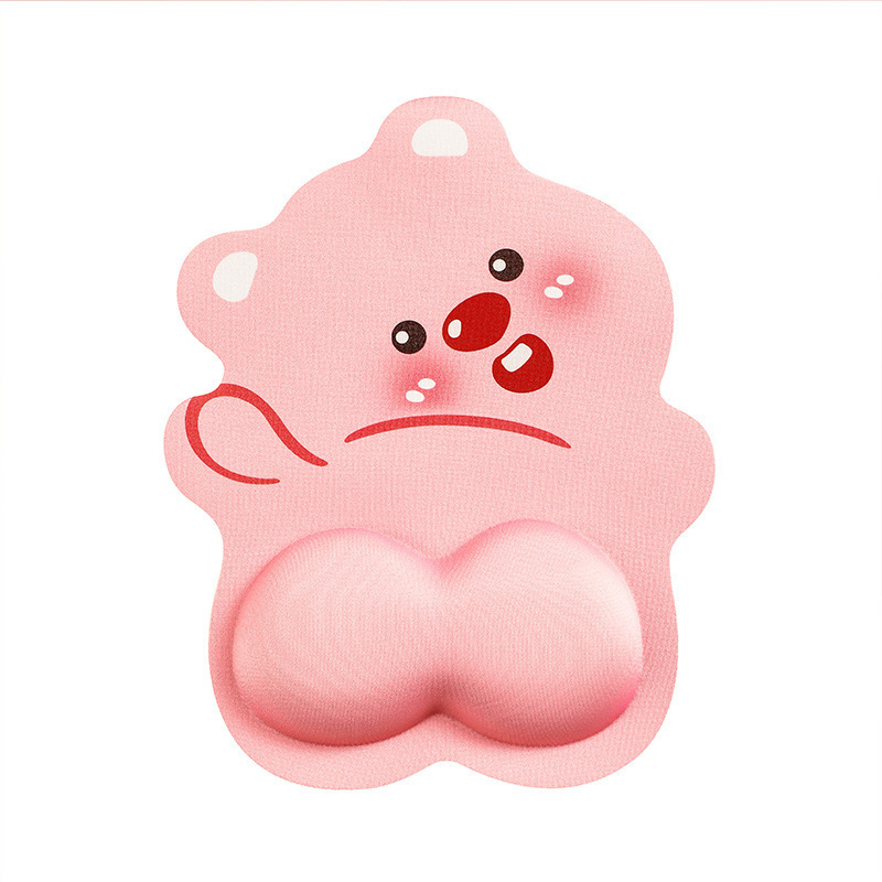 Podložka pod myš s oporou zápästia, guma, termotransfer, dizajn kreslený