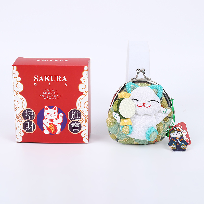 Novčanik za kovance od netkanog materijala, životinjski uzorak, književno-nacionalni stil, unisex, izuzetno lagan