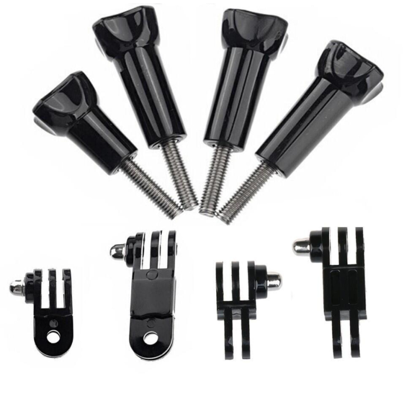 GoPro AG503 Мултинаправляващ регулируем рамен държач; Kakco; Съвместим с всички GoPro серии; Материал: PC + желязо; 3 дълги и 1 къс винт