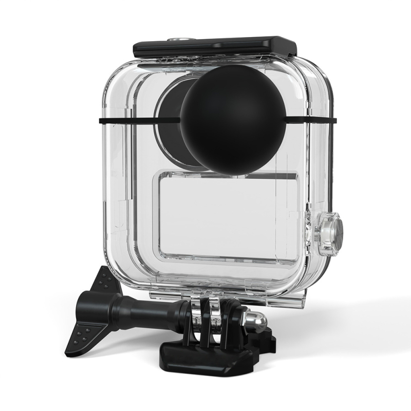 GoPro MAX Αδιάβροχο Προστατευτικό Κέλυφος με Οθόνη Αφής, Μεταλλικό Κέλυφος + Tempered Glass