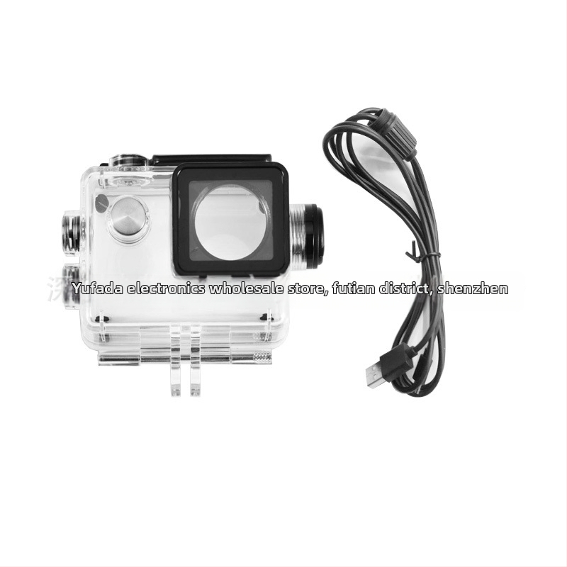 SJ4000/SJ7000 vodotesný nabíjací obal pre akčné kamery – obsahuje nabíjací obal, vodotesný konektor a nabíjací kábel