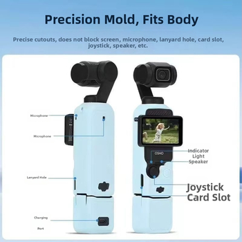 Silikónový ochranný kryt pre DJI Pocket 3 – kompatibilný s Pocket3, materiál silikón, ochrana gimbalu