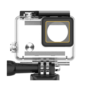 Carcasă GoPro Hero4 impermeabilă, Carcasă PC, Logo imprimat, Potrivită pentru Hero4