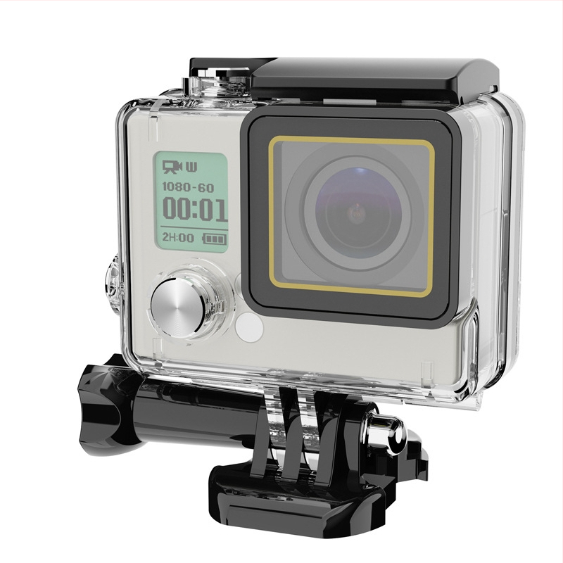 GoPro Hero4 vodotesný obal, PC puzdro, logo tlačené, vhodné pre Hero4