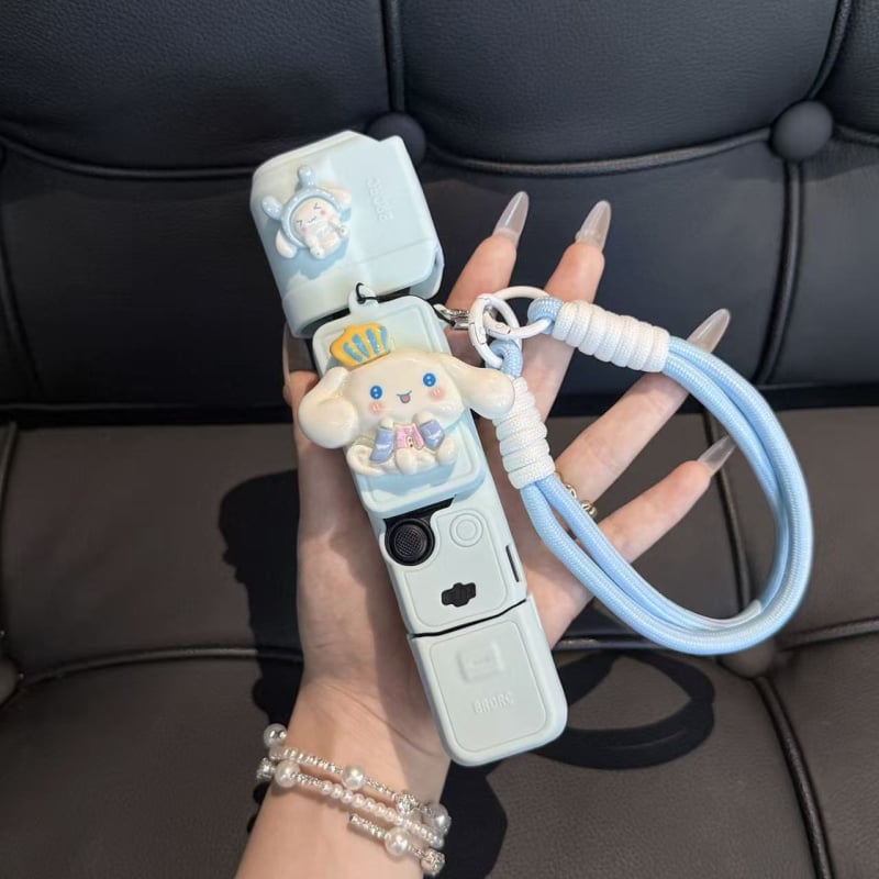 Silikónový ochranný kryt pre Pocket3 s karikatúrnym dizajnom