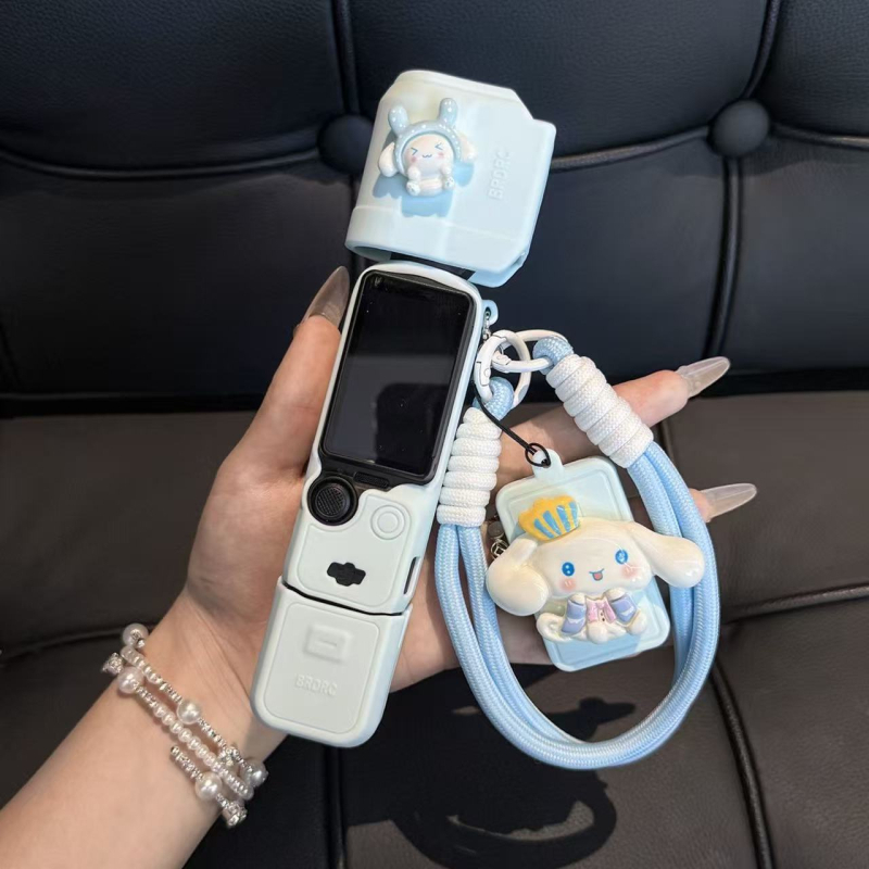 Silikónový ochranný kryt pre Pocket3 s karikatúrnym dizajnom