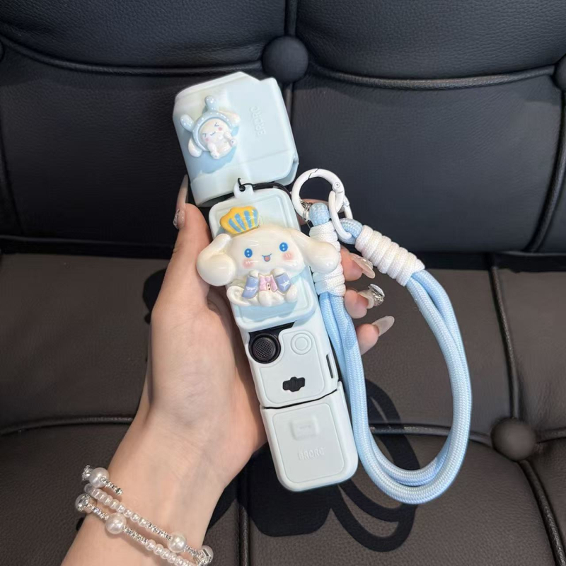 Silikónový ochranný kryt pre Pocket3 s karikatúrnym dizajnom