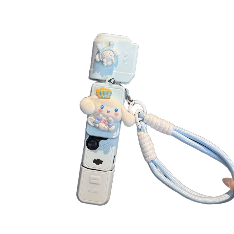 Silikónový ochranný kryt pre Pocket3 s karikatúrnym dizajnom