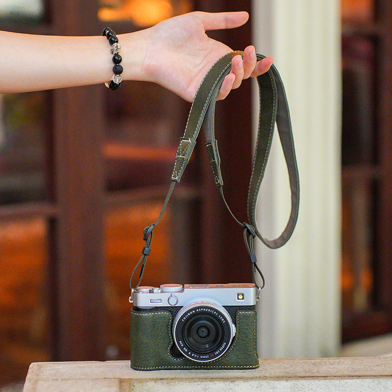 Husa de protecție pentru Fuji X-E5, piele PU, stil geantă, unisex, primăvara 2025