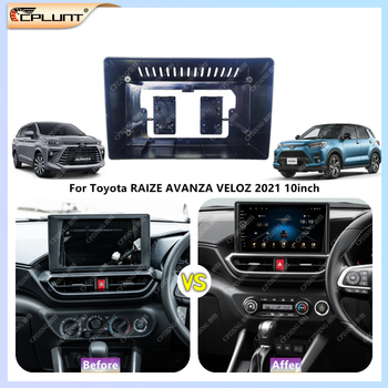Okvir Android navigacije za središnju konzolu Toyota RAIZE/VELOZ/AVANZA (Materijal: ABS+PC; Težina: 200 g; Licencirana privatna marka: Da)