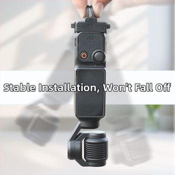 Sada rýchlouzamykacieho držiaka na stolný statív pre Osmo Pocket 3; model OP3-AD824; materiál: plast a zliatina hliníka; kompatibilný Osmo Pocket 3
