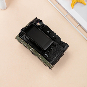 Τσάντα ώμου για μηχανές χωρίς καθρέφτη – PU εξωτερικό, κυρτή ζώνη ώμου, επένδυση από συνθετικό δέρμα