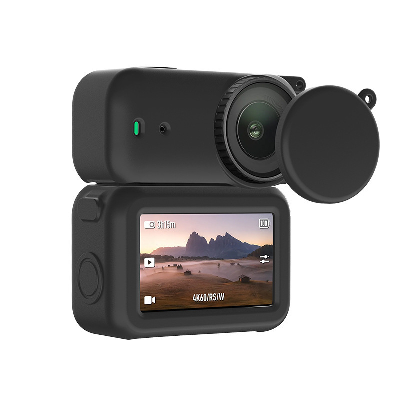Zaštitni kućište za objektiv i tijelo za DJI Osmo Nano – silikon zaštitno kućište, model DJIOSMONano; Kompatibilno s DJIOSMONano; Uključuje kućište za objektiv i kućište za tijelo
