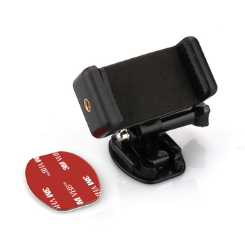 Στήριγμα τηλεφώνου σε κράνος μοτοσικλέτας – περιστρεφόμενος κλιπ για οριζόντιες/κατακόρυφες λήψεις, GR19, PC σώμα, γενική συμβατότητα, σετ 65 τεμαχίων