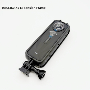 Insta360 X5 Plastový ochranný rám s rozšírením horúcej topánky pre panoramatickú akčnú kameru