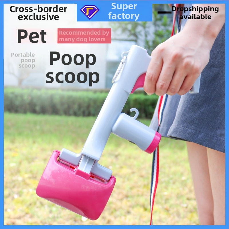 Šuns išmatų surinkimo įrenginys 2-in-1, ilgas, su maišeliais kelionėms (Kategorija: šuns išmatų rinkimas; Medžiaga: plastikas; Prekės ženklas: Ha Dog Pet; Pakuotė: 48 vnt; Produktų kategorija: tualetas)