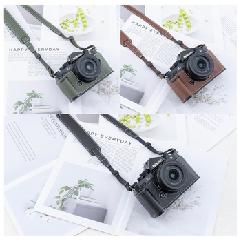 Tükör nélküli kamera crossbody táska, mikroszálas védőtok, mikroszálas bélés, otthoni tárolás, 2025 tavasz