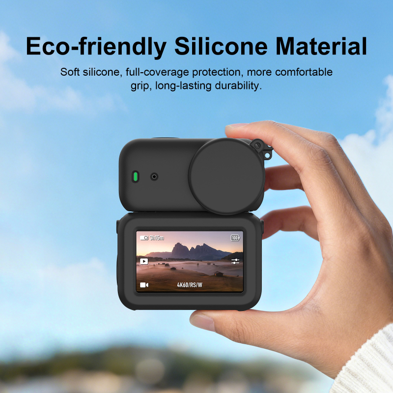 Pu1060 Silikonska zaštitna maska za DJI Osmo Nano – Puluz Fat Cow; kompatibilno s DJI Osmo Nano; Materijal: silikon