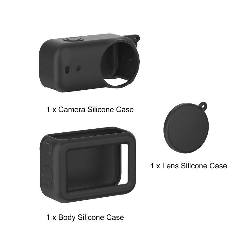 Pu1060 Silikonska zaštitna maska za DJI Osmo Nano – Puluz Fat Cow; kompatibilno s DJI Osmo Nano; Materijal: silikon