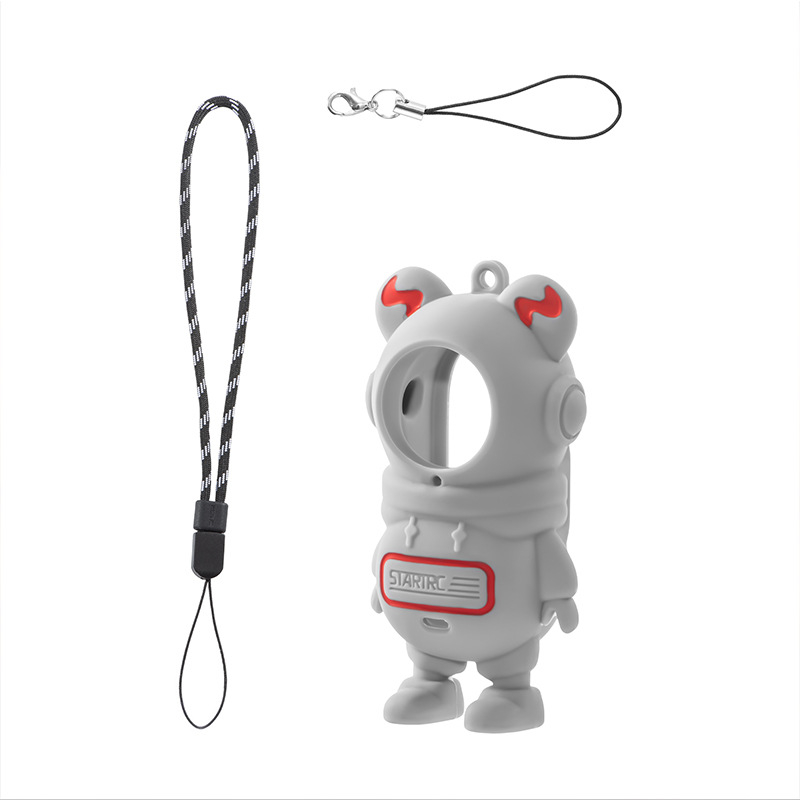 Insta360 GO3/S Silikónový ochranný obal s proti pádu krytom objektívu – Model ST-15010033+15010037. Obsahuje: Silikónový ochranný obal, šnúrka proti strate, šnúrka na zápästie