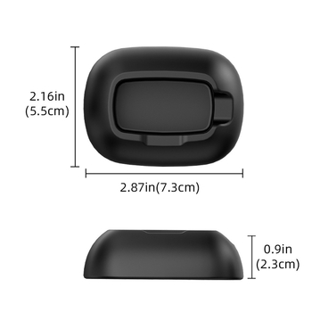 Bază de masă din silicon pentru Insta360 X5 cu clips de filmare și suport fix X4 - Model X5004
