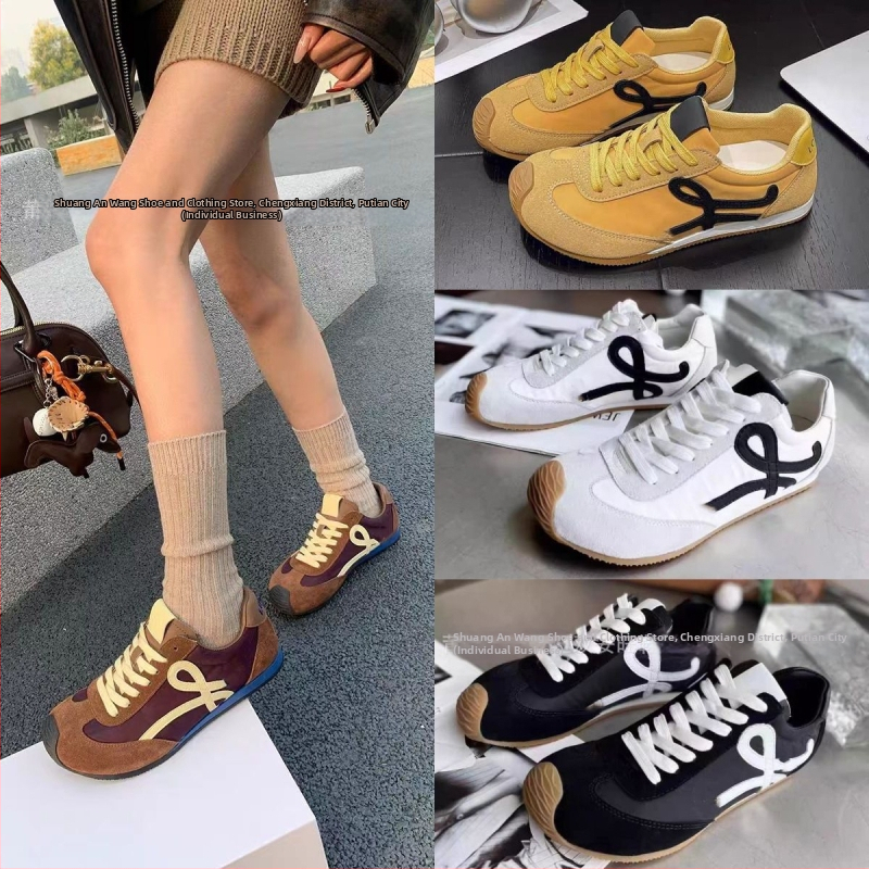 Moteriški odiniai kasdieniai sportbačiai su raišteliais, apvaliu pirštu, lengvi, natūralios gumos padas