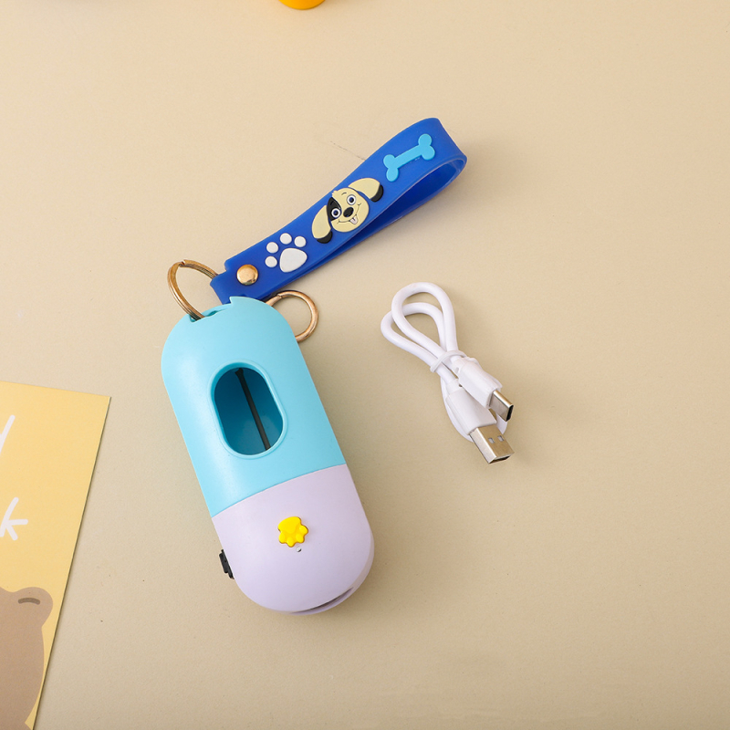 Bo Wang Cutie Portabilă pentru Pungile cu Deșeuri ale Animalelor de Companie, Material ABS, Corp Îngroșat, Design Portabil