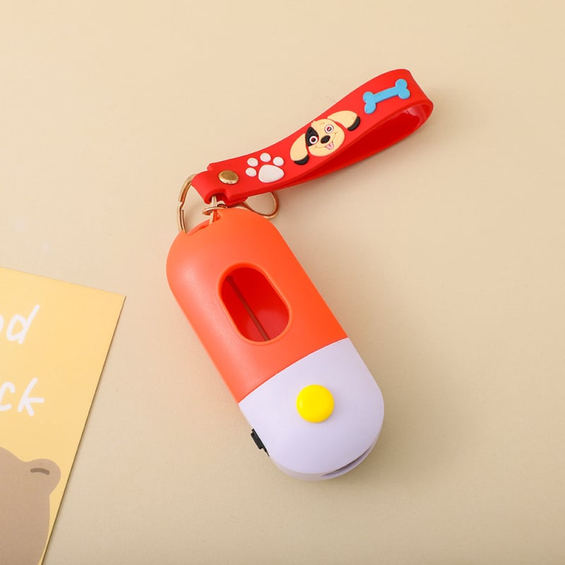 Bo Wang Cutie Portabilă pentru Pungile cu Deșeuri ale Animalelor de Companie, Material ABS, Corp Îngroșat, Design Portabil