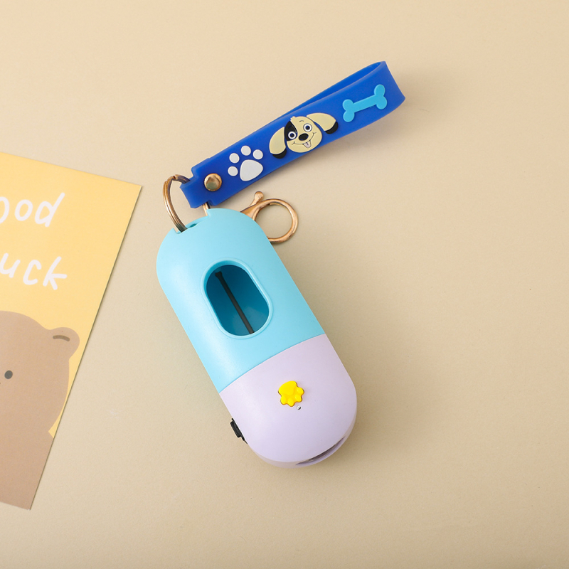 Bo Wang Cutie Portabilă pentru Pungile cu Deșeuri ale Animalelor de Companie, Material ABS, Corp Îngroșat, Design Portabil