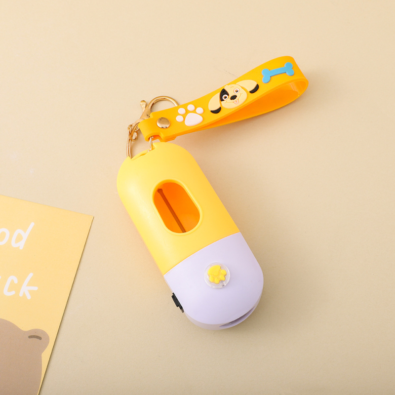 Bo Wang Cutie Portabilă pentru Pungile cu Deșeuri ale Animalelor de Companie, Material ABS, Corp Îngroșat, Design Portabil