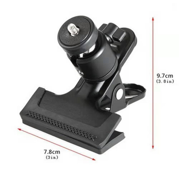 Hongkui hk49 Lazy Man Bracket — ball head metal pentru clip de fundal, fotografie profesională și transmisie live, suport de birou pentru telefon