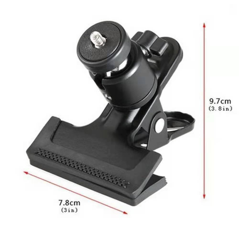 Hongkui hk49 Lazy Man Bracket — ball head metal pentru clip de fundal, fotografie profesională și transmisie live, suport de birou pentru telefon