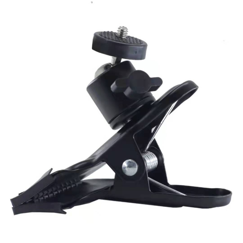 Hongkui hk49 Lazy Man Bracket — ball head metal pentru clip de fundal, fotografie profesională și transmisie live, suport de birou pentru telefon