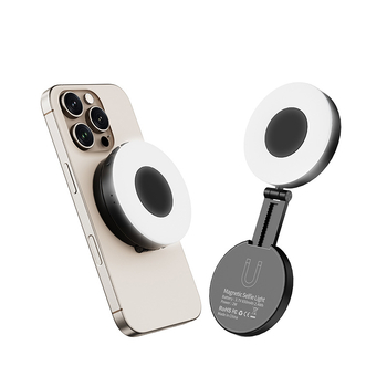 Μίνι φως πλήρωσης S80 για smartphones, χειροκίνητο φωτισμό selfie, πολυεπίπεδη ρύθμιση φωτεινότητας, 3,7V, κάτω από 10W