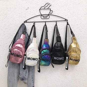 Ženska crossbody torba s momo slovnim motivom, korejskog stila, mekani PU, ljeto 2024, zatvarač, unutarnji džep za telefon, 3D vanjski dizajn