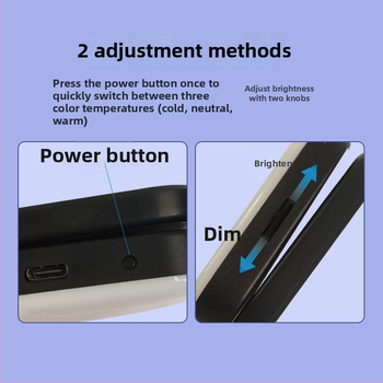 RK01 LED doplnkové svetlo s dvojfarebnou teplotou, stmievateľné, nezávislé napájanie