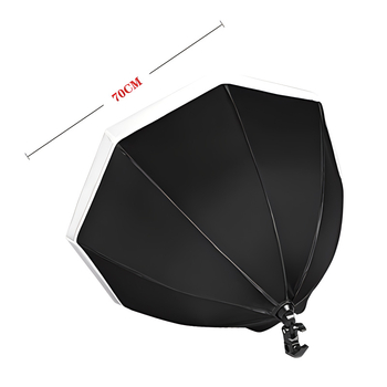 Oktagonalni sklopivi softbox za prijenos uživo – snaga 101–150W, 110/220V, model 70‑oktagon, prilagođena obrada
